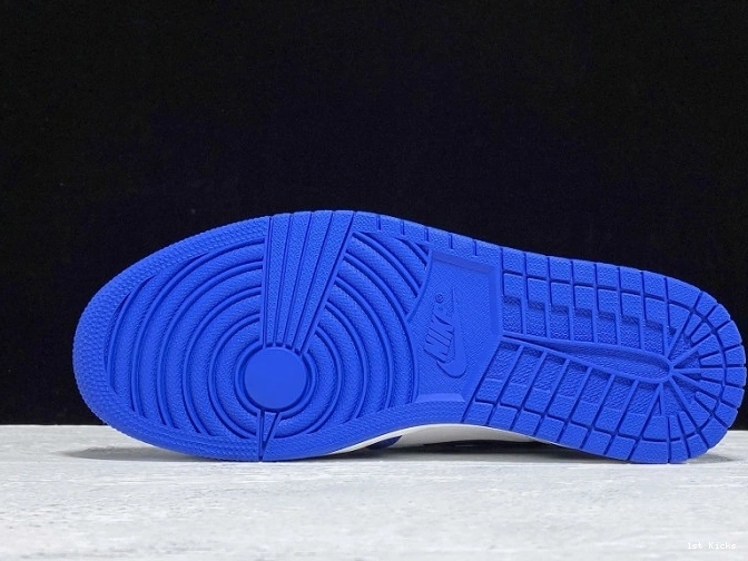 1st Kicks Shoes Royal Game 1 Jordan Air OG 555088-403 0715